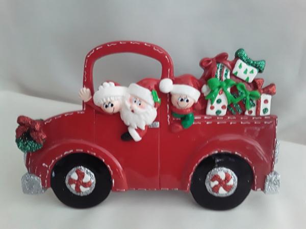 Santa Truck Tabletop  (click to see variants)