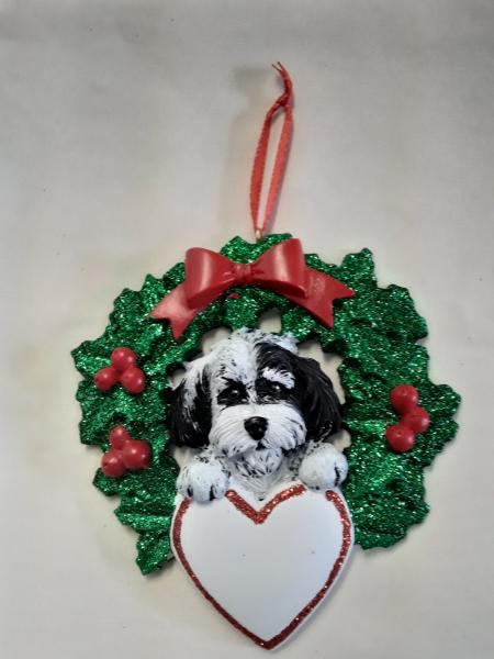 Havanese with Wreath picture