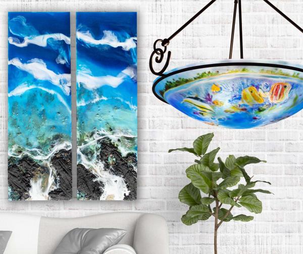 Floravita Painted Chandeliers & Fine Art