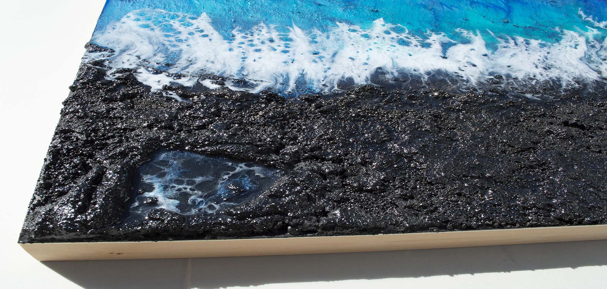 Hawaii Black Sand Beach picture