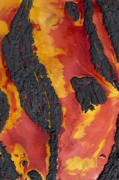 Leilani Volcano Lava Painting picture