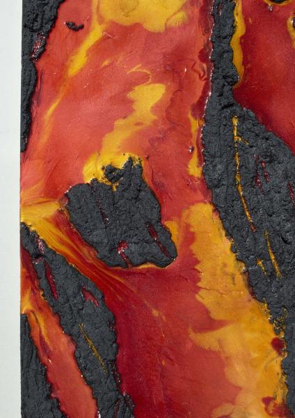 Leilani Volcano Lava Painting picture