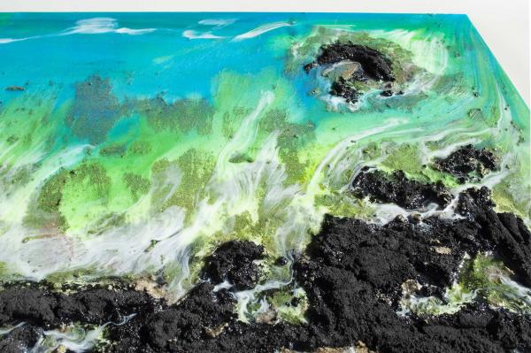 Blue and Green Coastal Tides picture