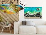 Floravita Painted Chandeliers & Fine Art