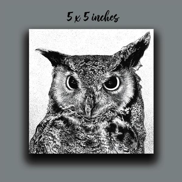 'Great Horned Owl' Reproduction picture