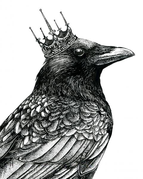 'King Crow' Reproduction picture