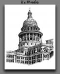 'Texas State Capitol' Reproduction