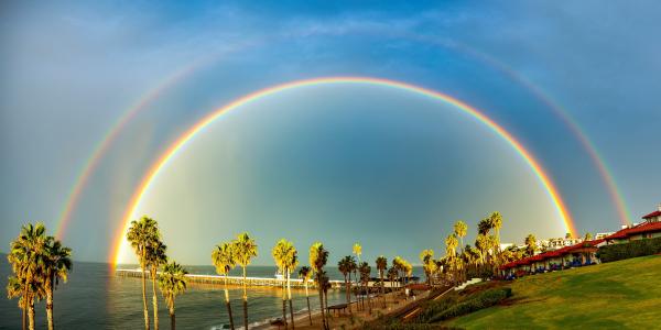 San Clemente Double Rainbow