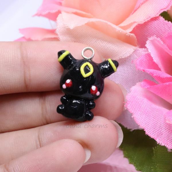 Umbreon Polymer Clay Charm picture