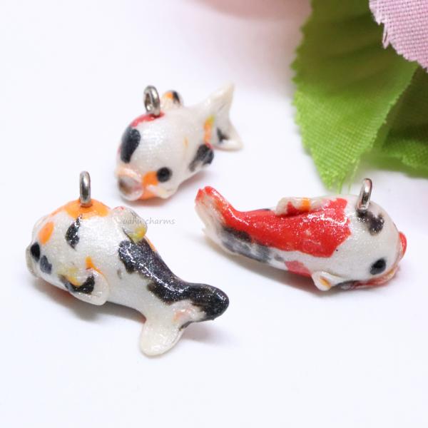 Koi/Carp Polymer Clay Charm picture