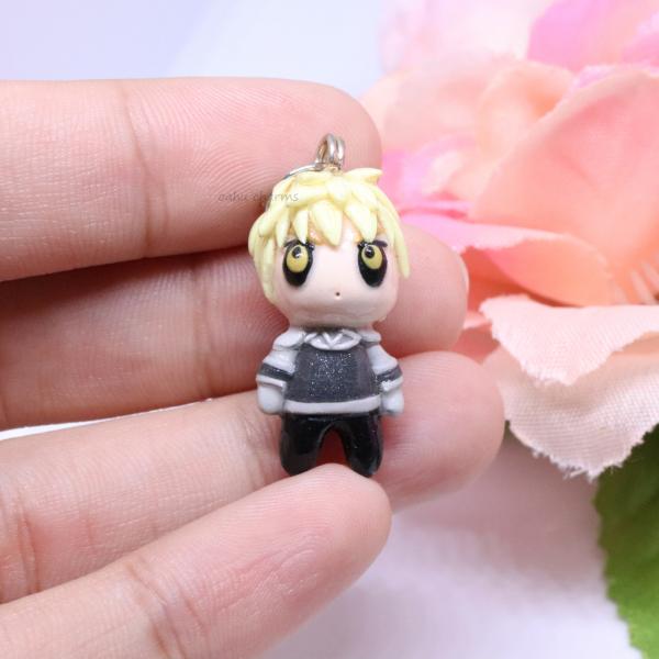 Genos Inspired Polymer Clay Charm picture