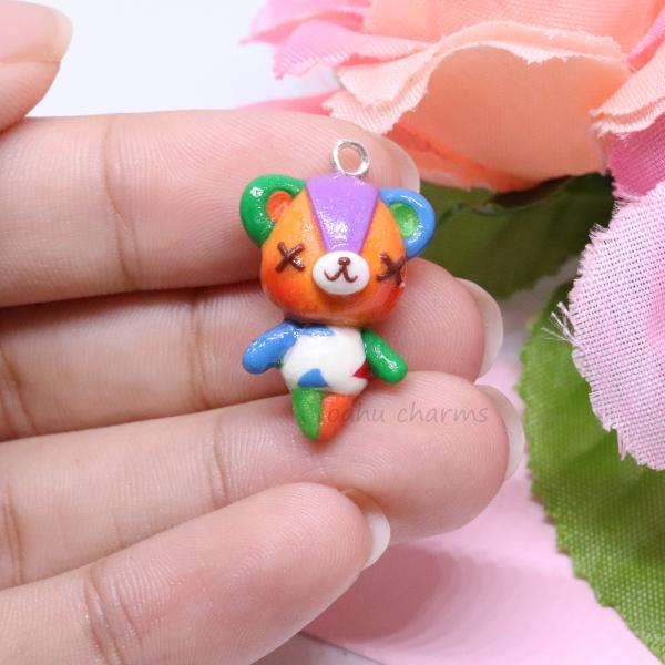 Animal Crossing Stitches Polymer Clay Charm picture