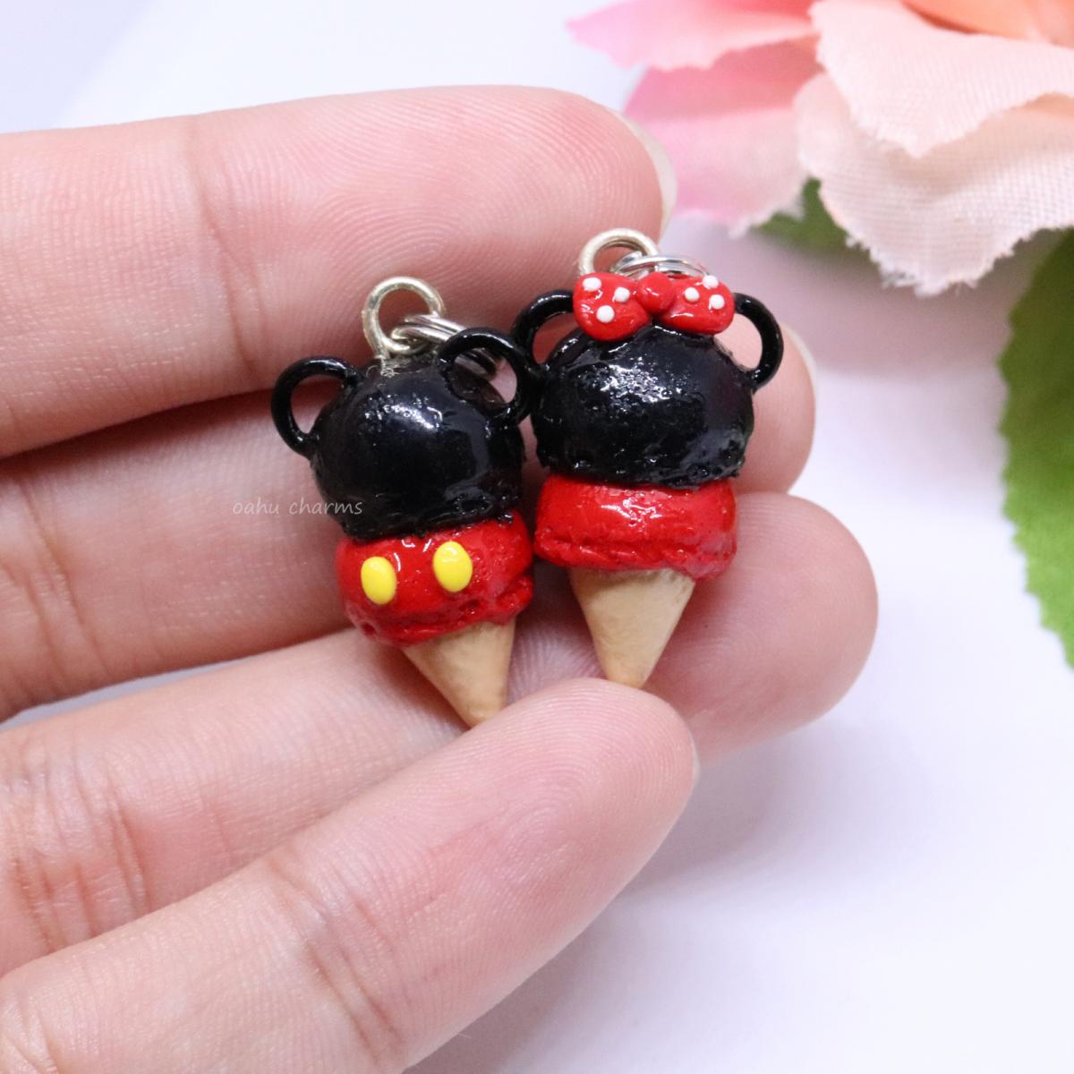 Mickey Minnie Ice Cream Charms picture