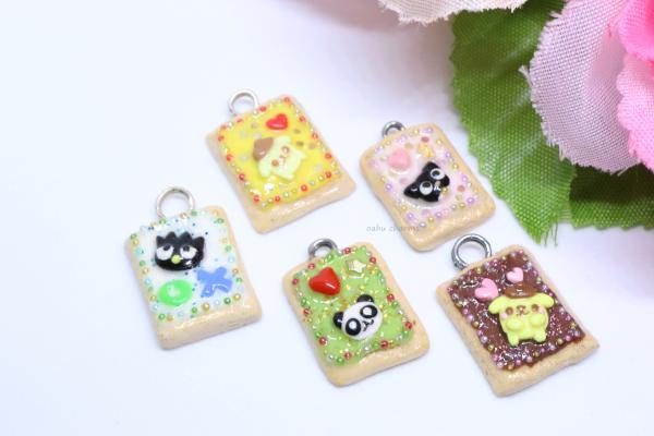 Poptart Polymer Clay Charm (5 styles available) picture