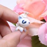 Alolan Vulpix Polymer Clay Charm