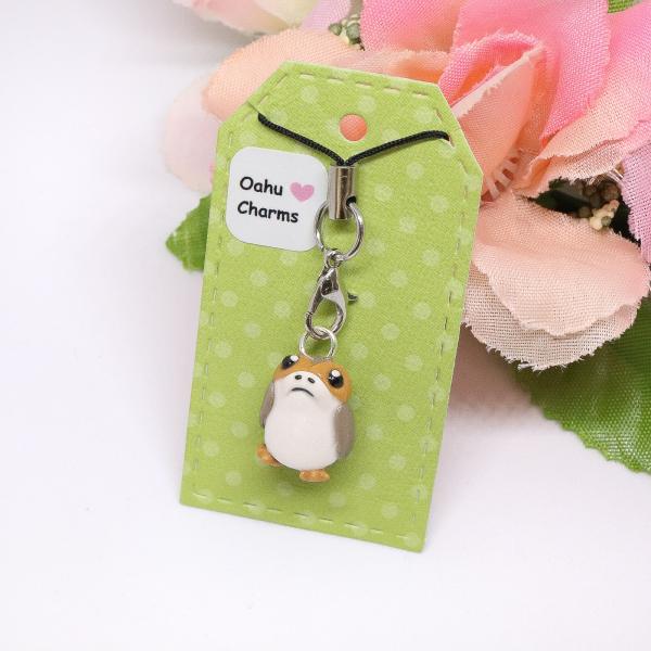 Porg Polymer Clay Charm picture