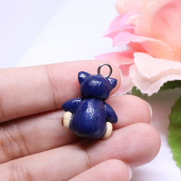Snorlax Polymer Clay Charm picture