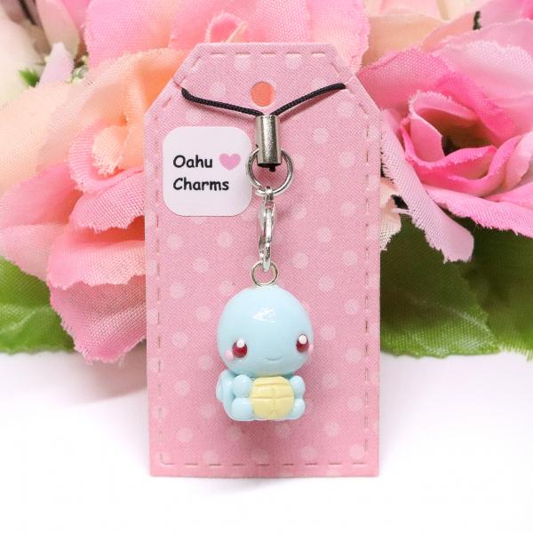 Squirtle Polymer Clay Charm