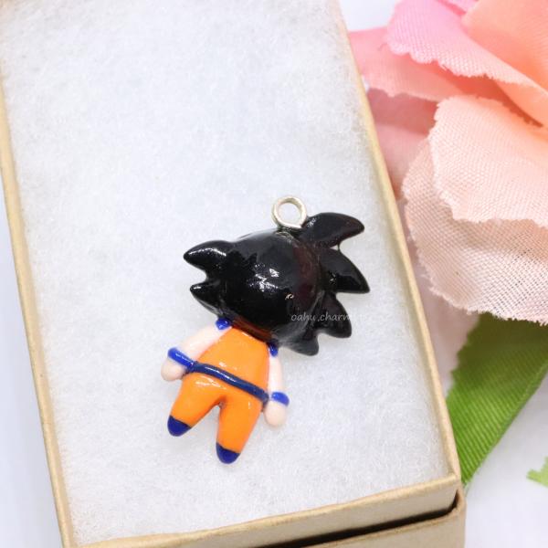 Goku Inspired Polymer Clay  Charm picture