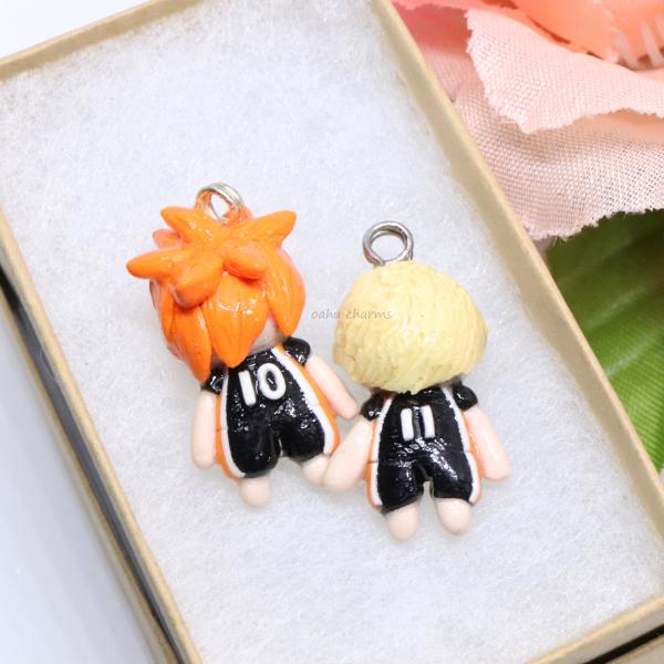 Haikyuu Inspired Character Polymer Clay Charm (2 styles available) picture