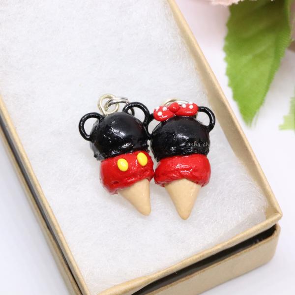 Mickey Minnie Ice Cream Charms picture
