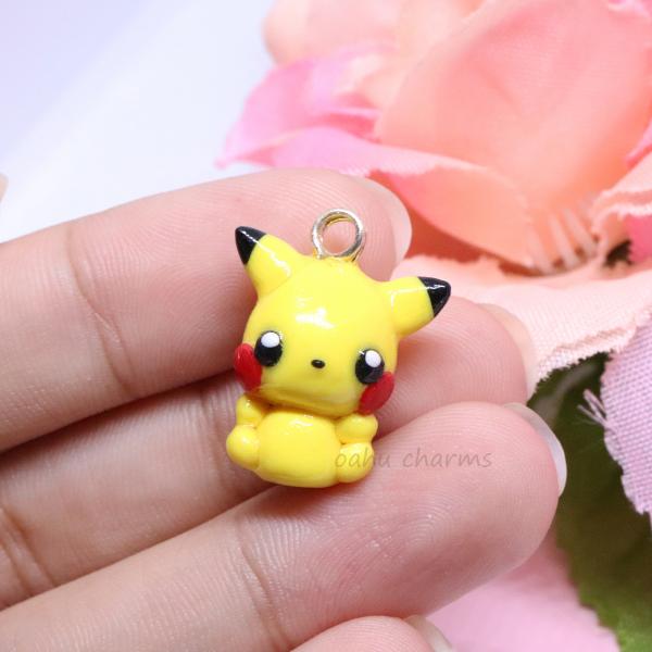 Pikachu Polymer Clay Charm picture