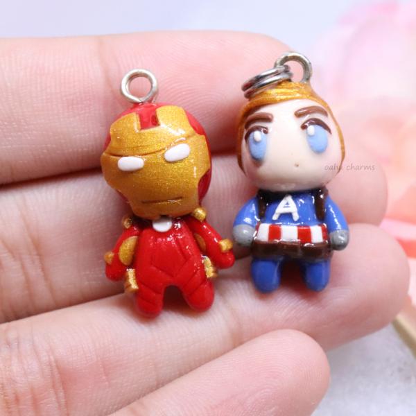 Marvel Inspired Character Polymer Clay Charm (4 styles available) picture