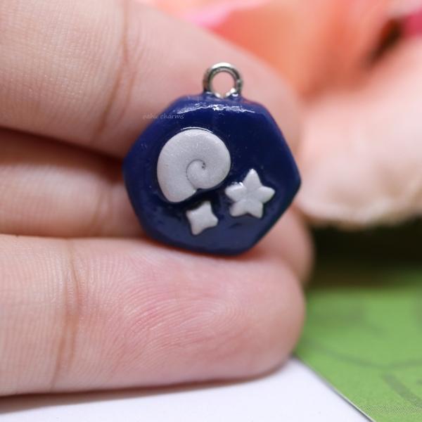 Animal Crossing Fossil Polymer Clay Charm