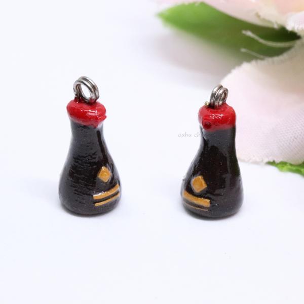 Shoyu Bottle Polymer Clay Charm picture