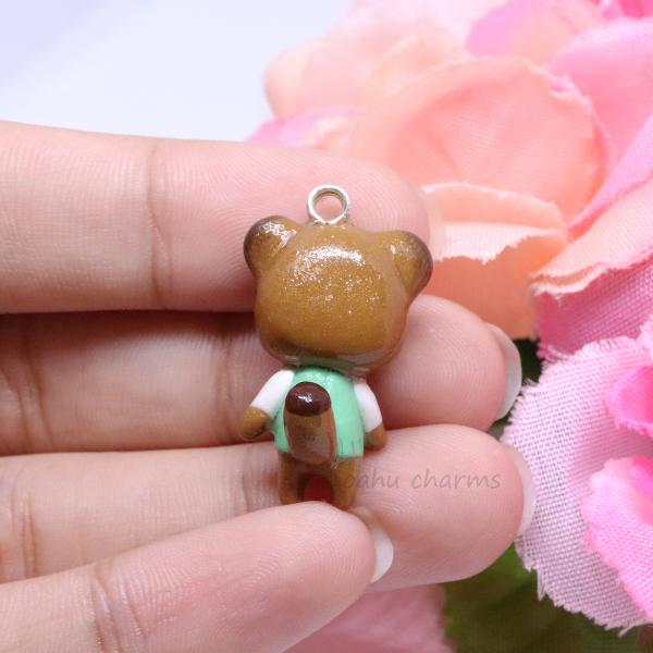 Tom Nook Polymer Clay Charm picture
