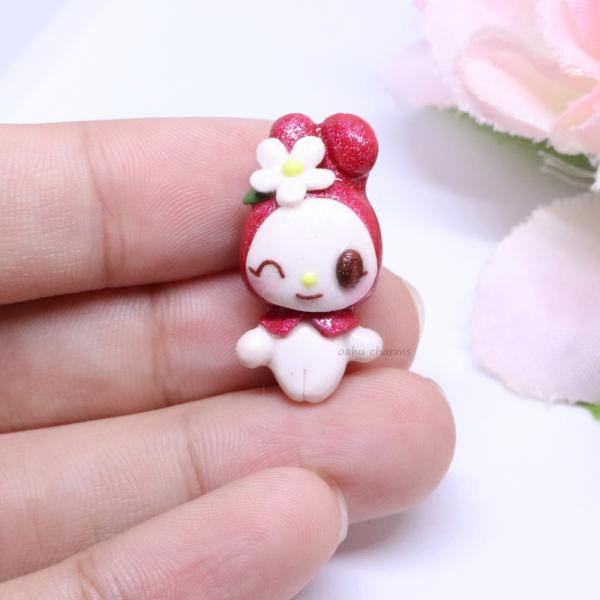 My Melody Polymer Clay Charm picture