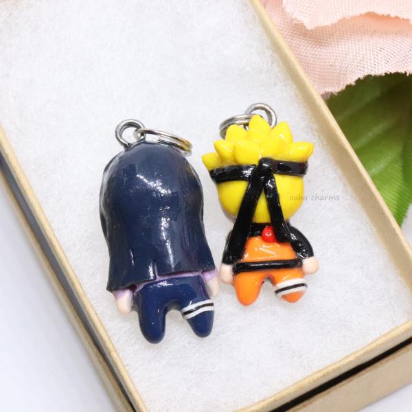 Naruto Inspired Character Polymer Clay Charm (2 styles available) picture