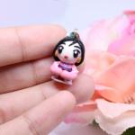 Mulan Inspired Polymer Clay Charm