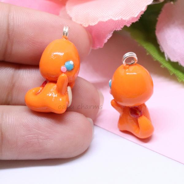 Charmander Polymer Clay Charm picture