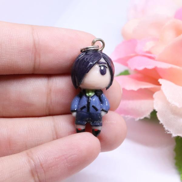 Touka Inspired Polymer Clay Charm
