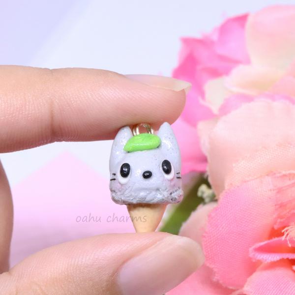 Totoro Ice Cream Polymer Clay Charm picture