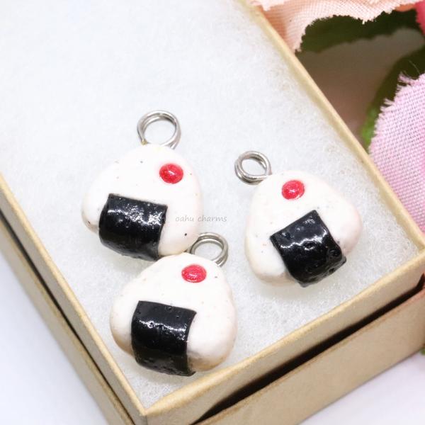 Ume Musubi Polymer Clay Charm picture