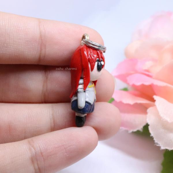 Erza Inspired Polymer Clay Charm picture