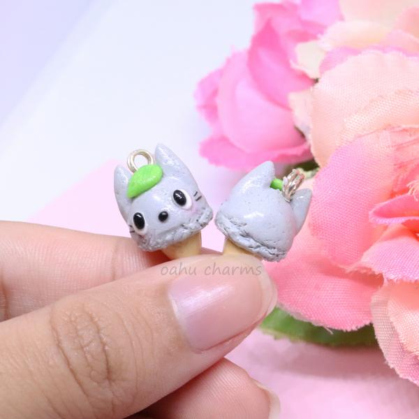 Totoro Ice Cream Polymer Clay Charm picture