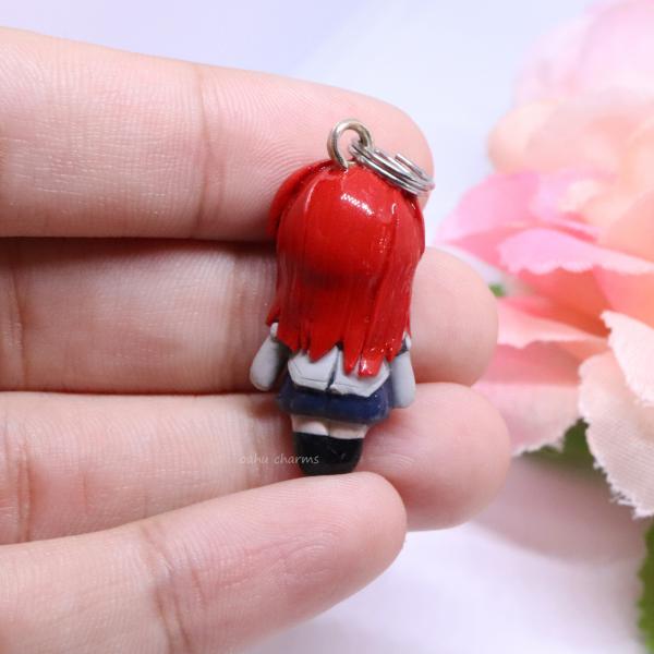 Erza Inspired Polymer Clay Charm picture