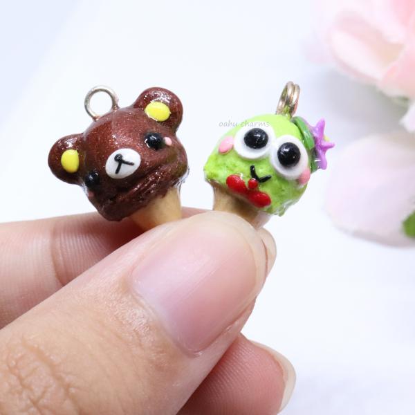 Ice Cream Polymer Clay Charm (4 styles available) picture