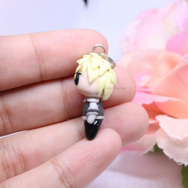 Genos Inspired Polymer Clay Charm picture