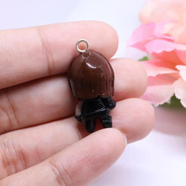 Winter Soldier Inspired Polymer Clay Charm picture