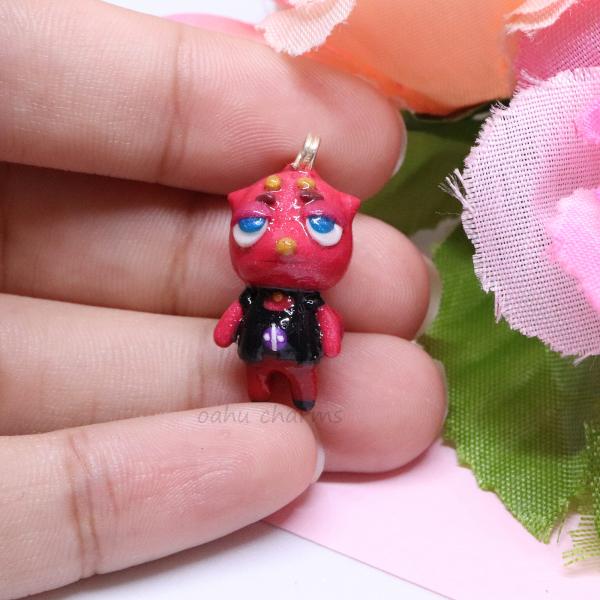 Animal Crossing Flick Polymer Clay Charm picture