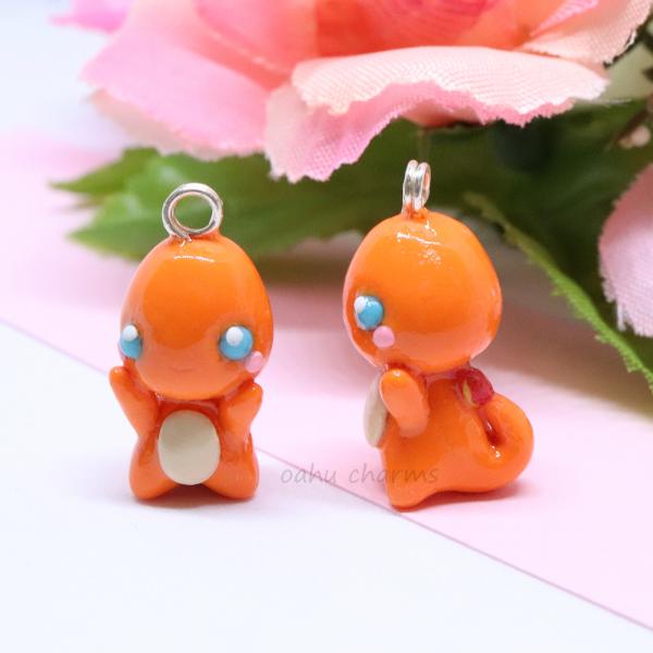 Charmander Polymer Clay Charm picture