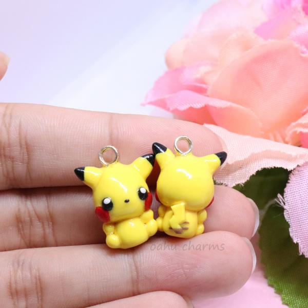 Pikachu Polymer Clay Charm picture