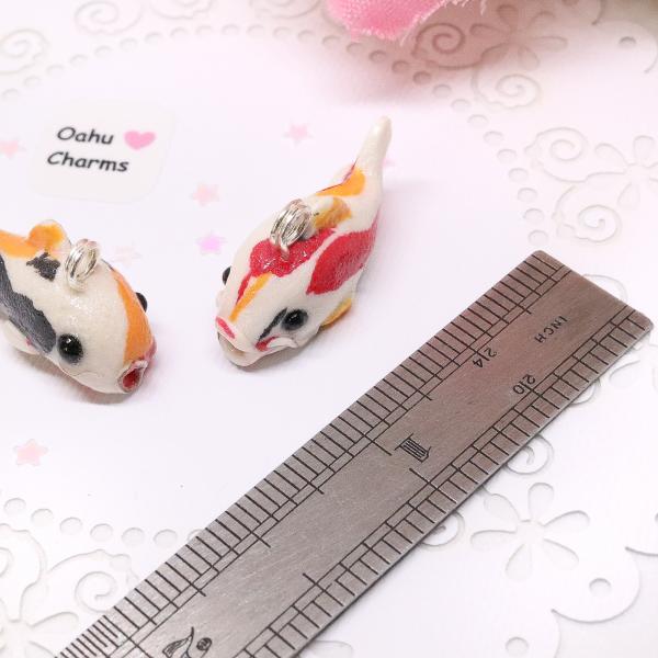 Koi/Carp Polymer Clay Charm picture