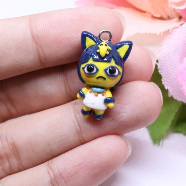 Ankha Polymer Clay Charm picture