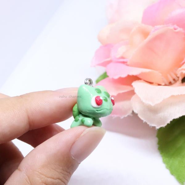 Bulbasaur Polymer Clay Charm