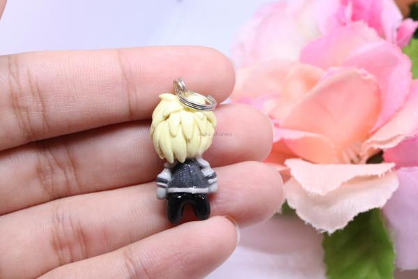 Genos Inspired Polymer Clay Charm picture